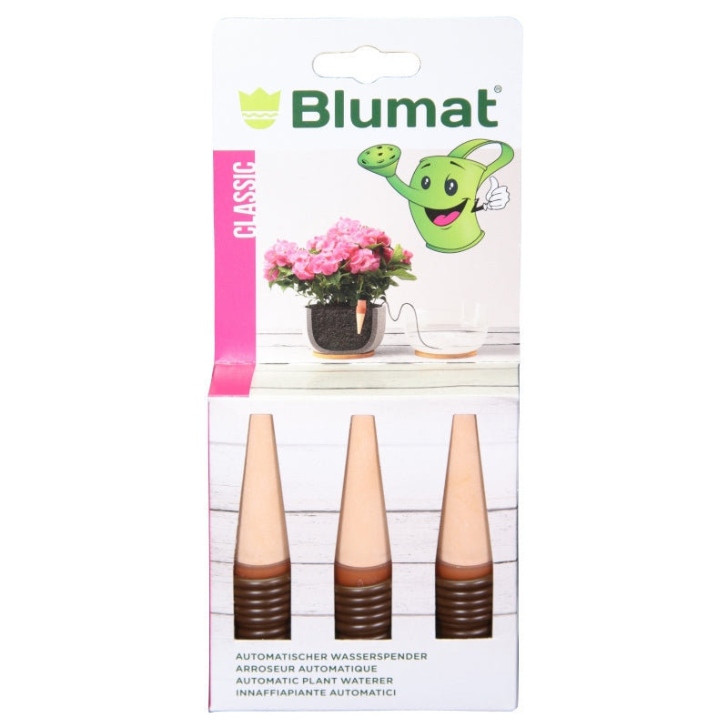 blumat classic jr automatic plant watering stakes Blumat Classic Junior Automatic Plant Watering System 3-Pack – Plant and Pot Co