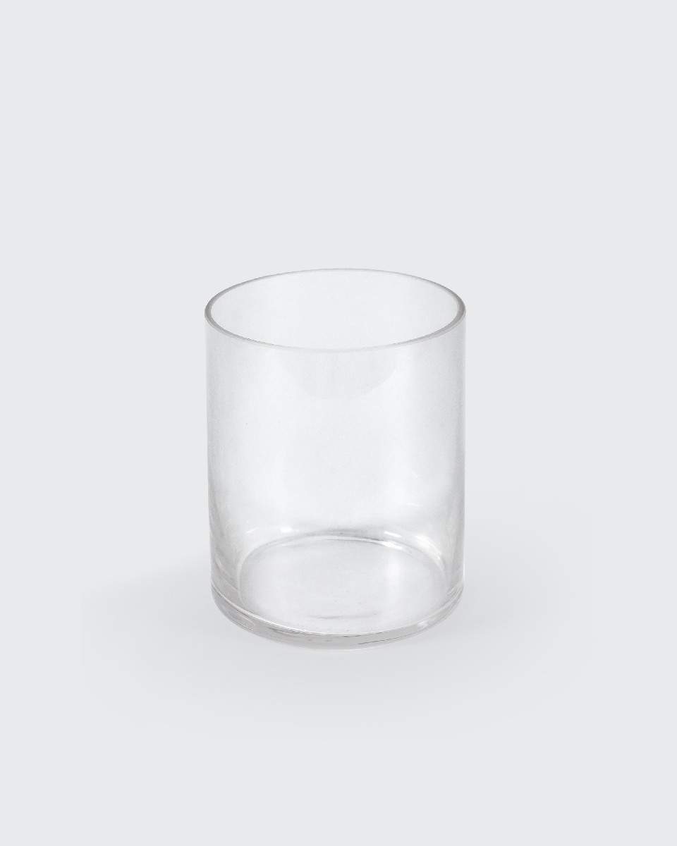 Glass Vase Cylinder 10cm