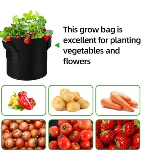 Black Fabric Pot - Smart Pot