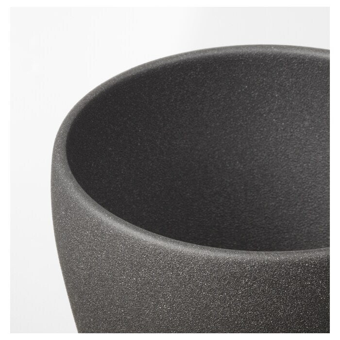 Graphite Essence - Dark Grey Ceramic Pot - Planter