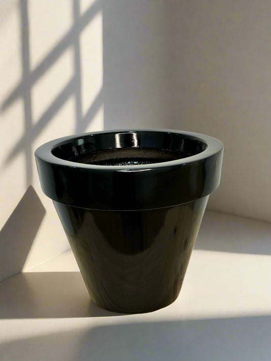 Modern Fiber Glass Planter - حوض النبات - H26cm x D30cm
