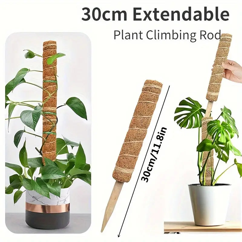 Coir Moss Pole - Plant Support Stick