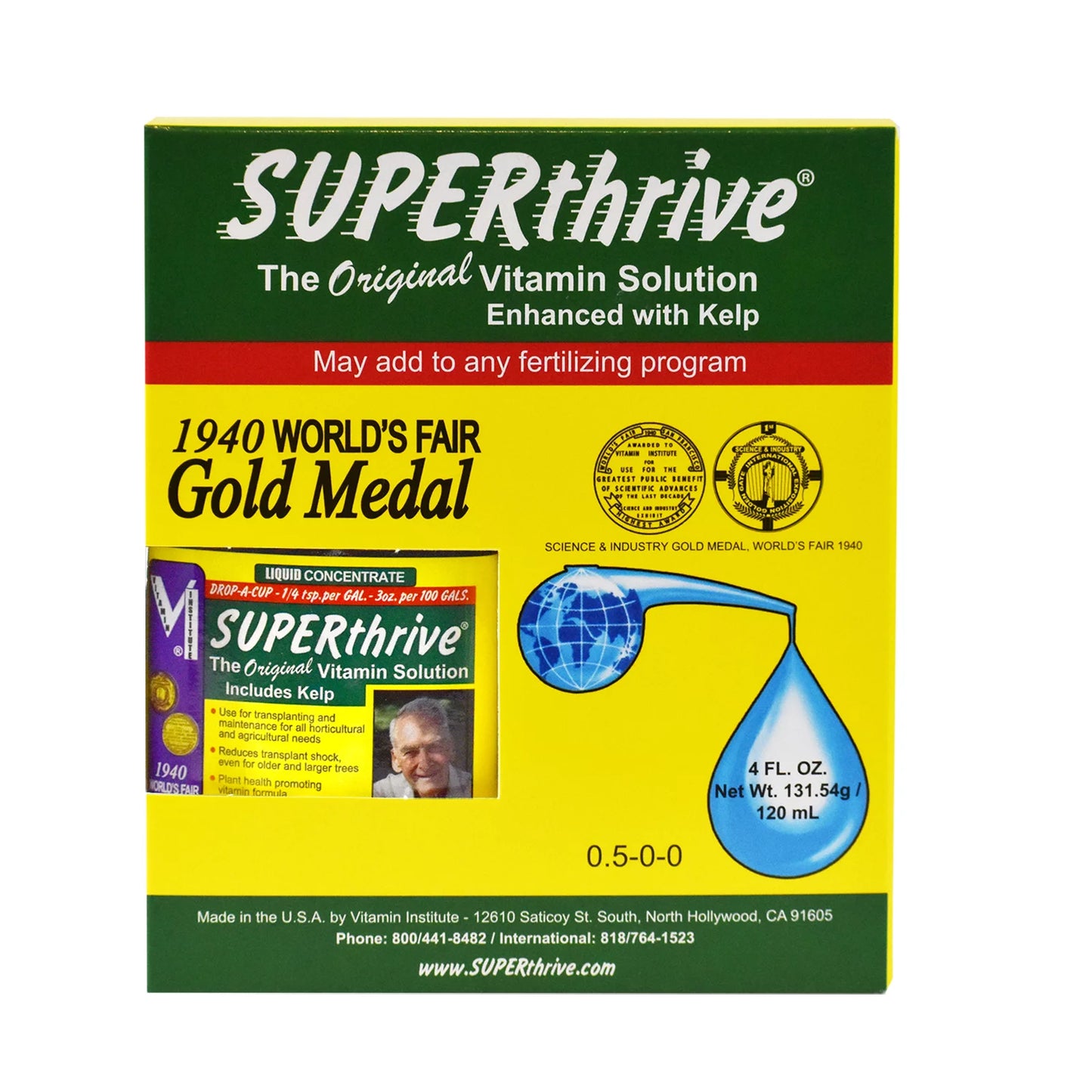 Super thrive Vitamin Solution for Plants 4oz