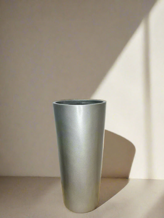 Modern Fiber Glass Planter - حوض النبات - H67cm x D33cm