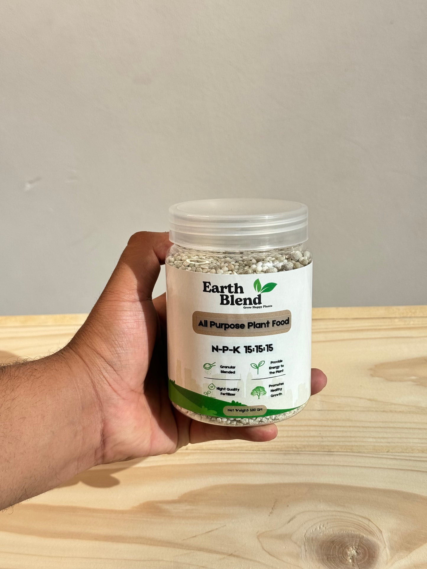 Earth Blend - All Purpose Fertilizer 500gram - سماد للنباتات 500 جرام