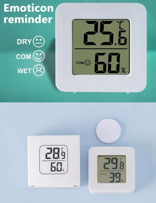 Mini Electronic Thermometer - Hygrometer