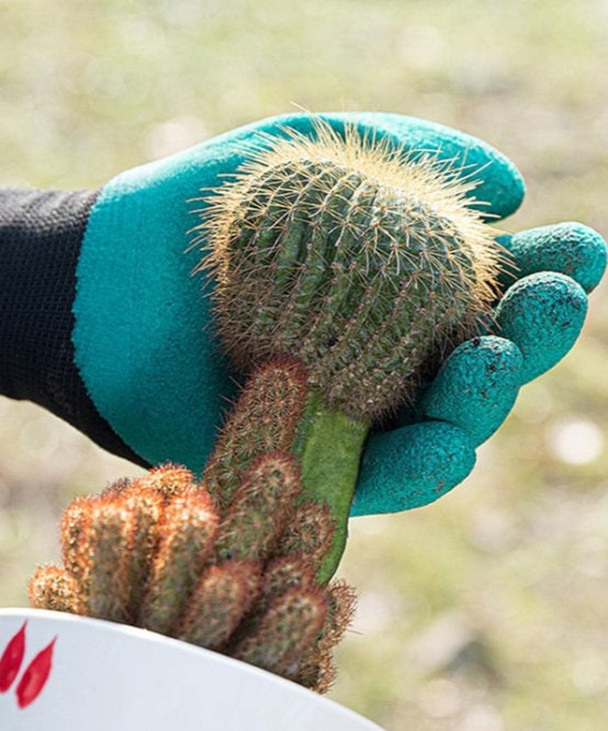 Garden Gloves with Claws for Digging. Waterproof and Breathable - Perfect for Digging & Planting