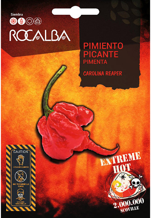 Carolina Reaper Hot Pepper Seed - بذور الفلفل الحار كارولينا ريبر