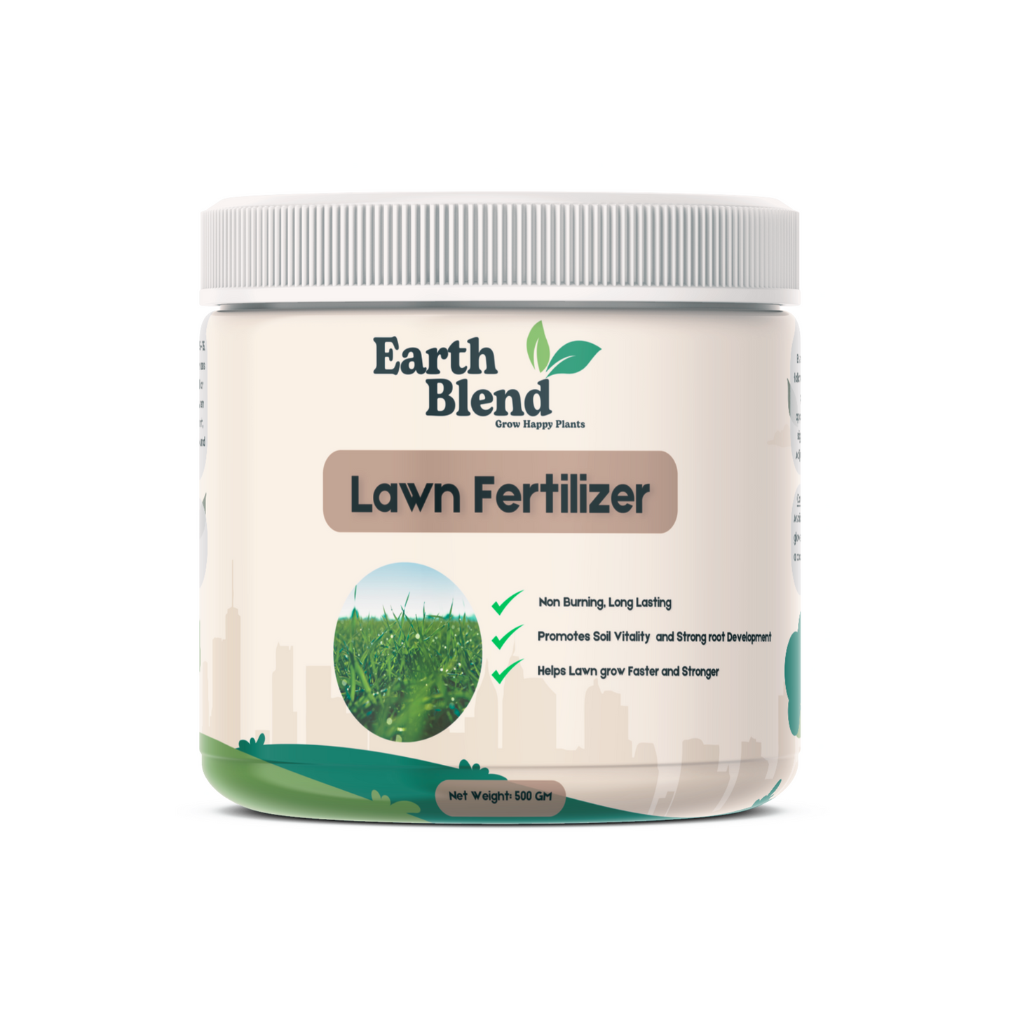 Earth Blend - Grass/Lawn Fertilizer 500gram - سماد العشب 500 غرام