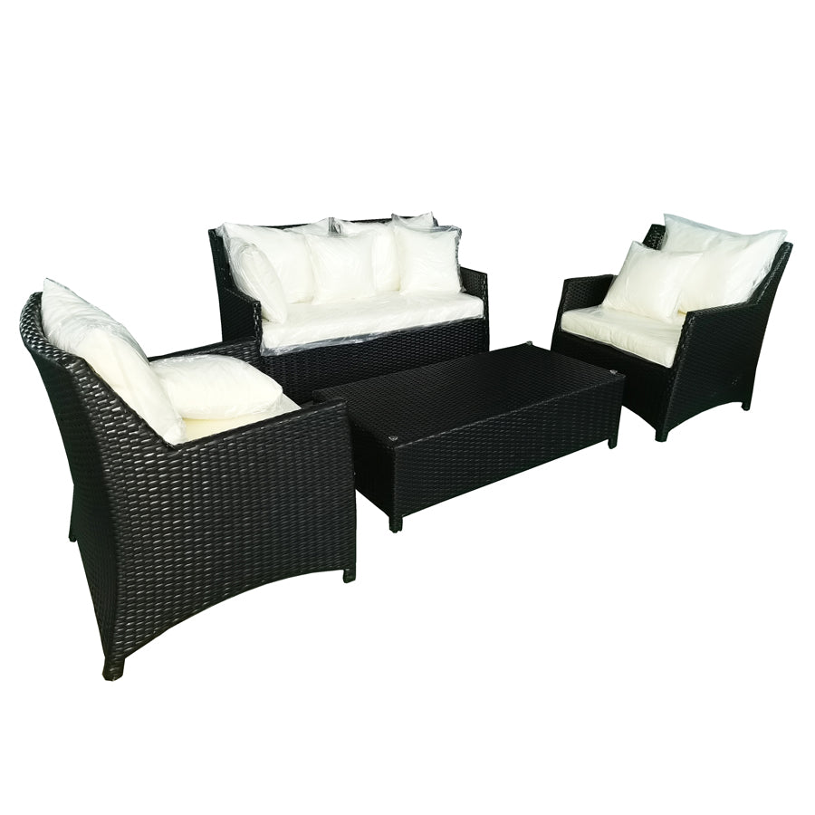 Black Rattan Outd...