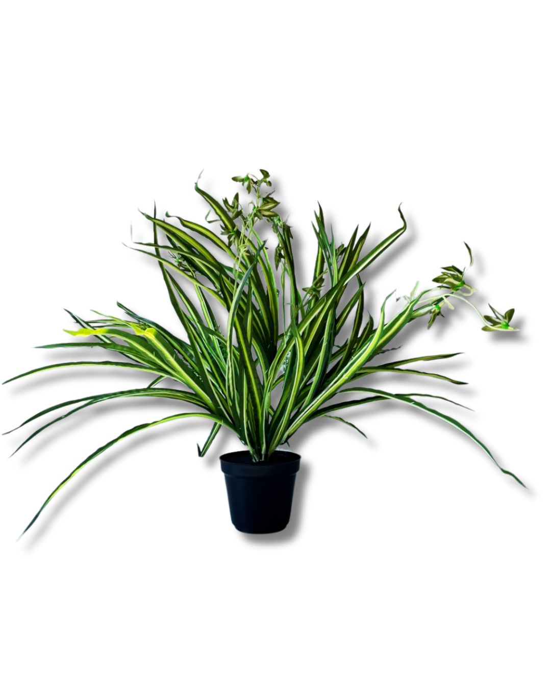 artificial spider plant in pot Spider Plant