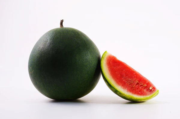 Watermelon - Round Black Seeds - Organic Garden Seeds - بذور البطيخ