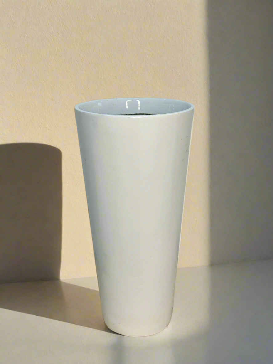 Modern Fiber Glass Planter - حوض النبات - H36cm x D18cm