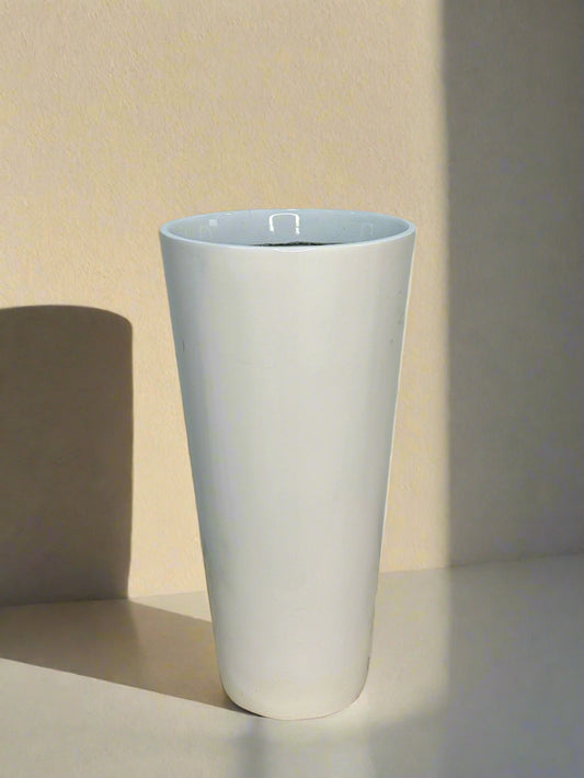 Modern Fiber Glass Planter - حوض النبات - H36cm x D18cm