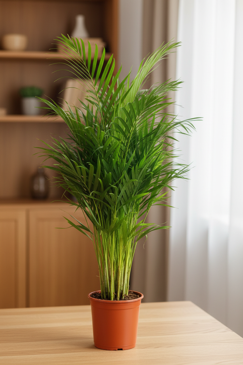 Areca Palm — Sharp Focus Cozy Window