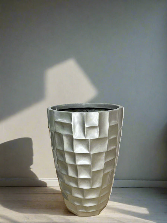 Modern Fiber Glass Planter - حوض النبات - H61cm x D42cm