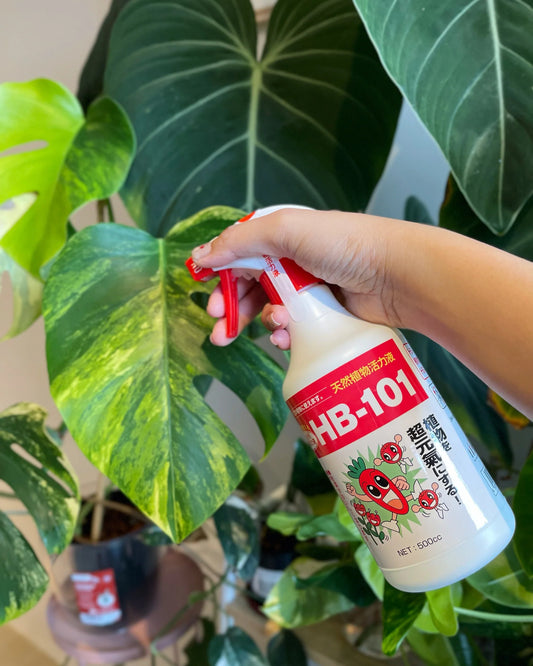 HB-101 Plant Vitalizer Instant Acting Diluted Spray 500ml - منشّط نباتات عضوي