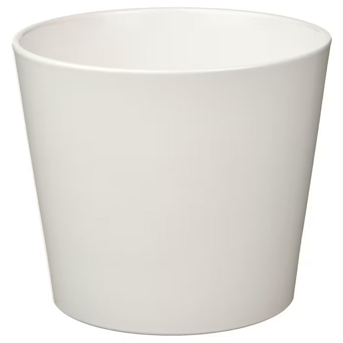Pearl Essence - White Ceramic Plant Pot - Planter
