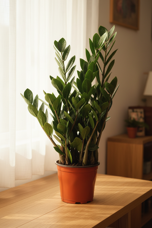 Zamioculcas Zamiifolia ZZ Plant 70cm — Cozy Window Setup