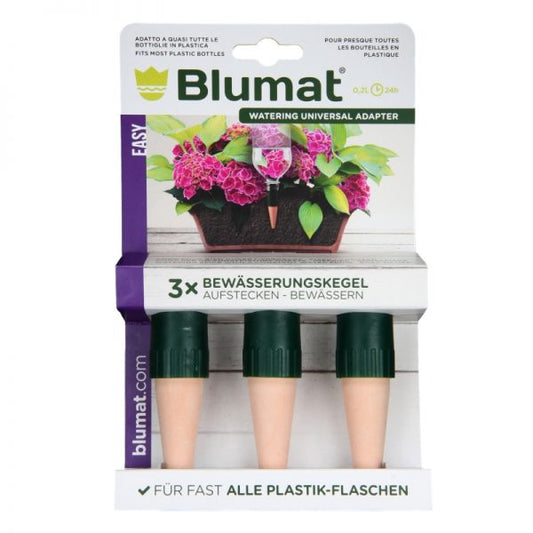 Blumat Easy - Automatic Irrigation - (Bottle Adapter) – 3-Pack