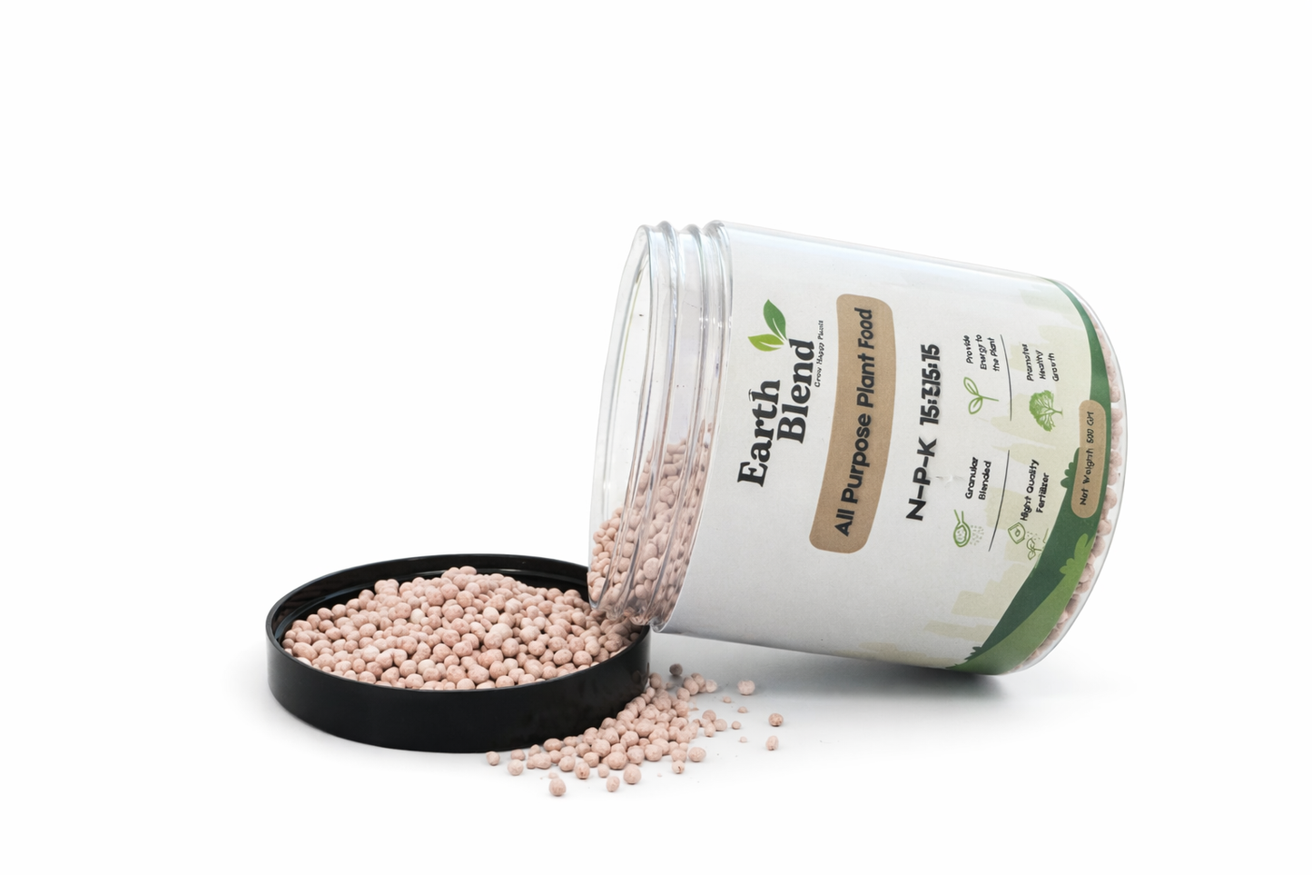 Earth Blend - All Purpose Fertilizer 500gram - سماد للنباتات 500 جرام - NPK 15-15-15