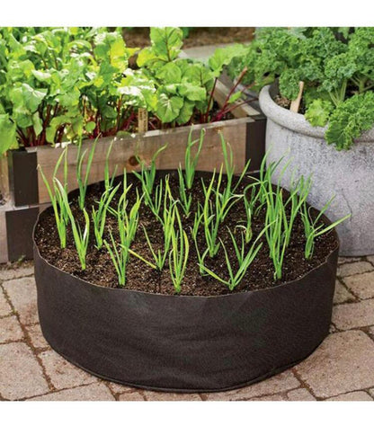 Raised Bed - Round - Fabric Pot - 90cm x30cm