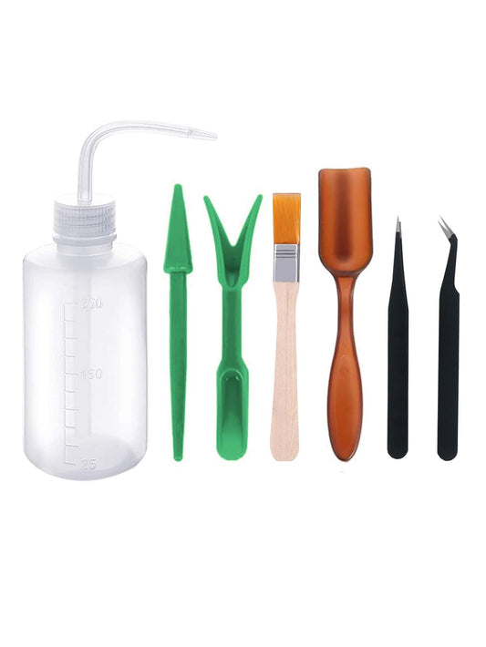 Mini Garden Planting Watering Tool Kit for Succulent Miniature Gardening Plant Care