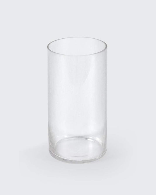 Glass Vase Cylinder 25cm