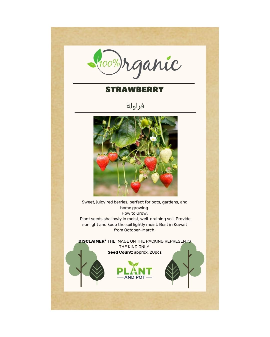 Strawberry Seeds | بذور فراولة