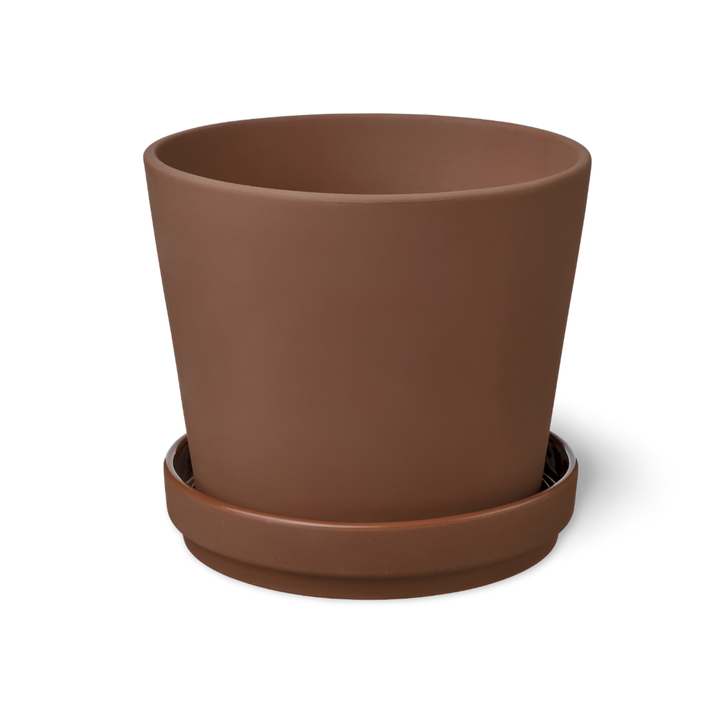 Brown Ceramic Pot - Planter – Plant and Pot Co.