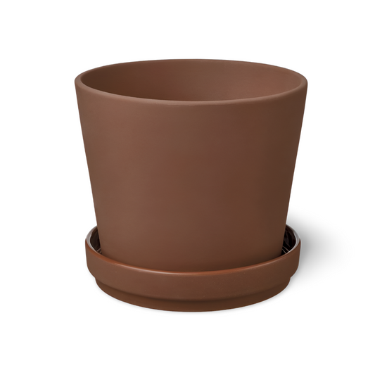 Brown Ceramic Pot - Planter