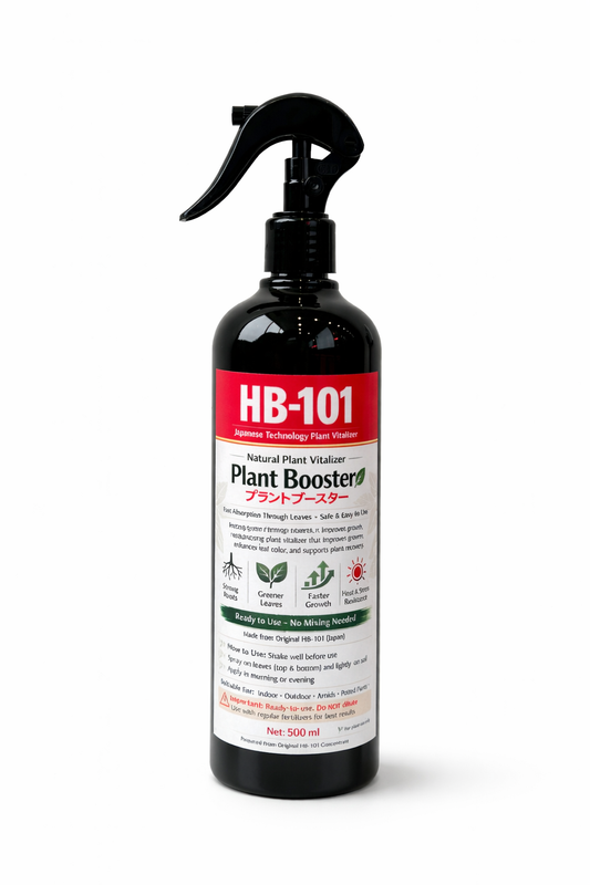 HB-101 Plant Vitalizer Instant Acting Diluted Spray 500ml - منشّط نباتات عضوي