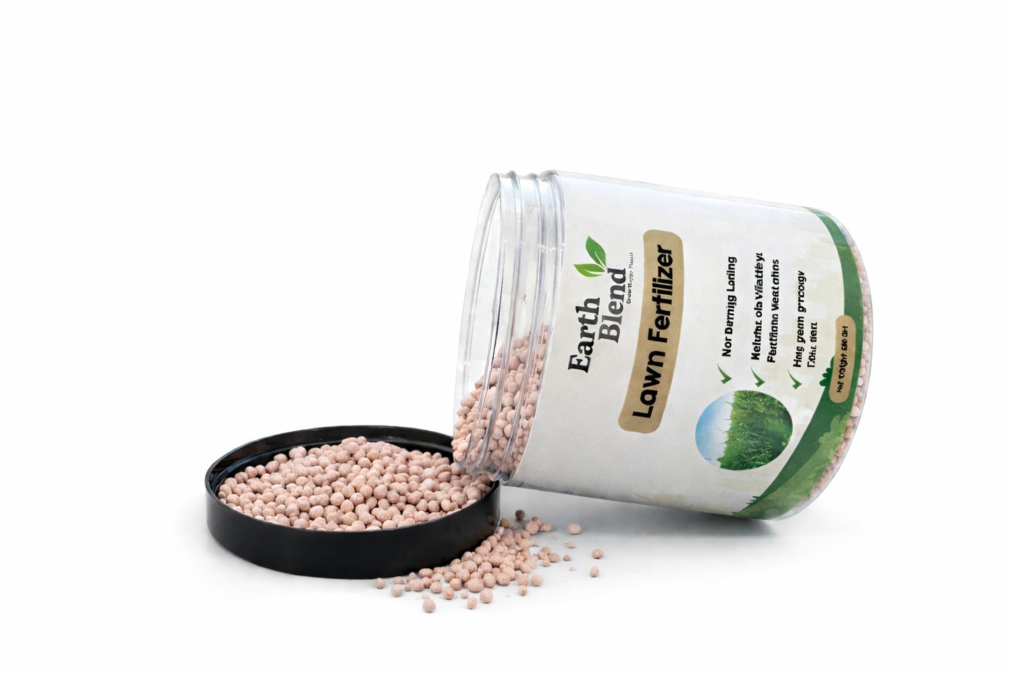 Earth Blend - Grass/Lawn Fertilizer 500gram  - سماد العشب 500 غرام - NPK 15-15-15