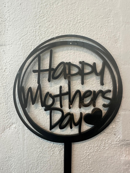Happy Mothers Day Acrylic Topper