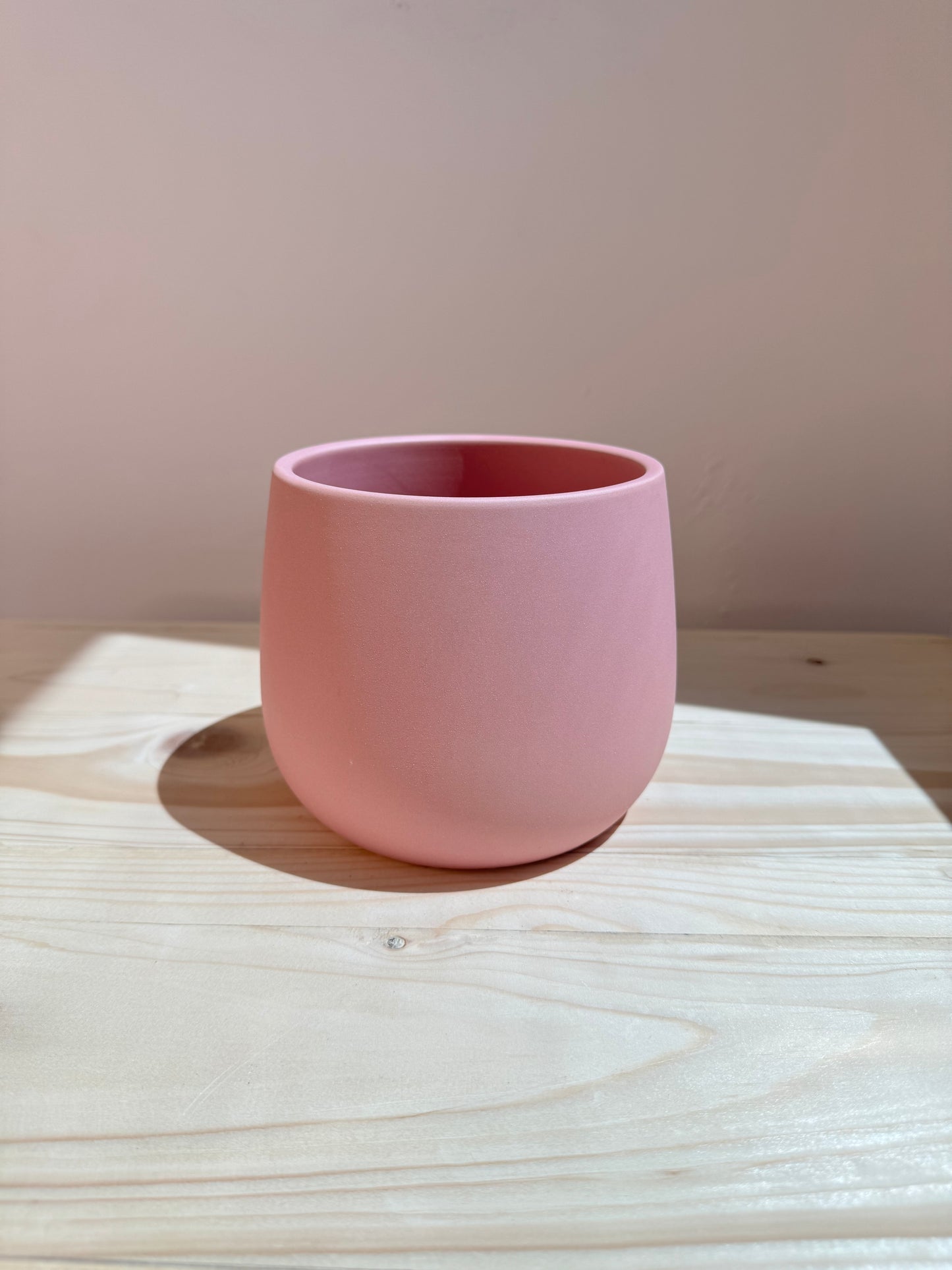 Blush Pink Ceramic Pot - Planter