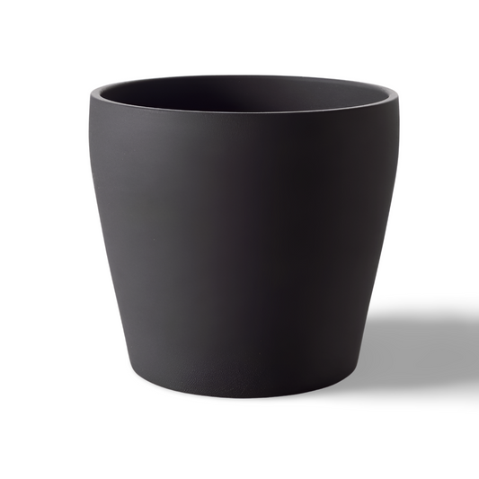 Graphite Essence - Dark Grey Ceramic Pot - Planter
