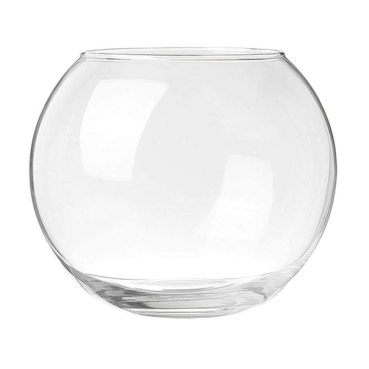 Round Glass Terrarium Bowl