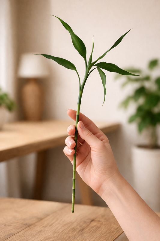 Lucky Bamboo – Single Stick - نبتة بامبو