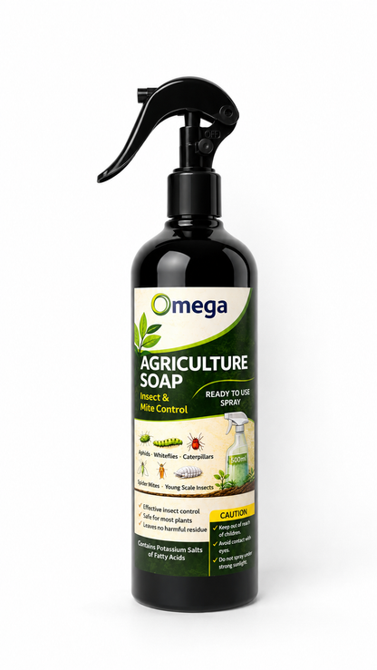 Omega Agriculture Plant Soap - Natural Insecticide for Plants - صابون زراعي طبيعي