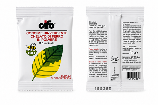 CIFO IRON GREEN | Chelated Iron Fertilizer 10g | سماد الحديد