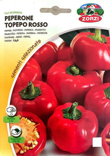 Pepper Topero Rosso Seeds