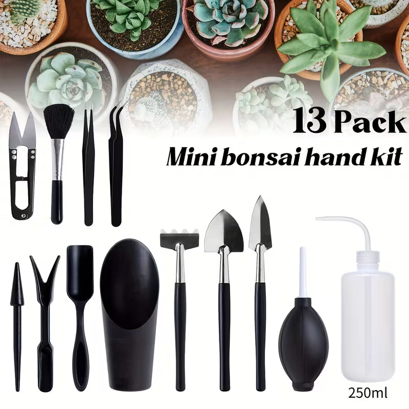 Mini Gardening & Transplanting Tool Set – 13 Pieces