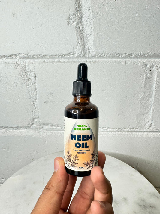 Neem Oil 50ml - 100% Organic - Pest Control