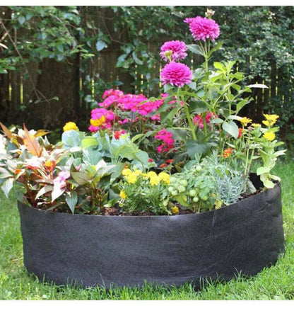 Raised Bed - Round - Fabric Pot - 90cm x30cm