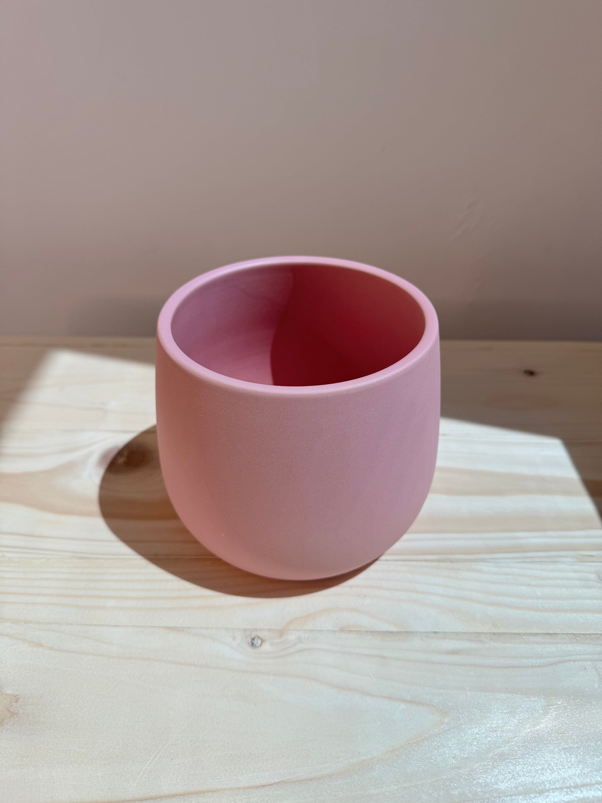 Blush Pink Ceramic Pot - Planter