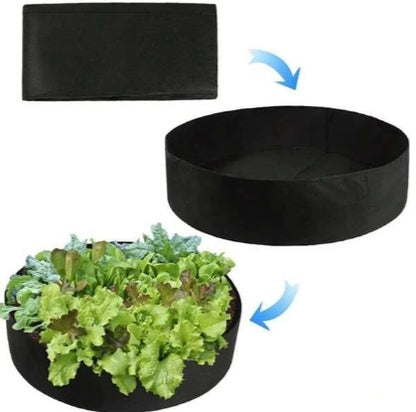 Raised Bed - Round - Fabric Pot - 50cm x20cm