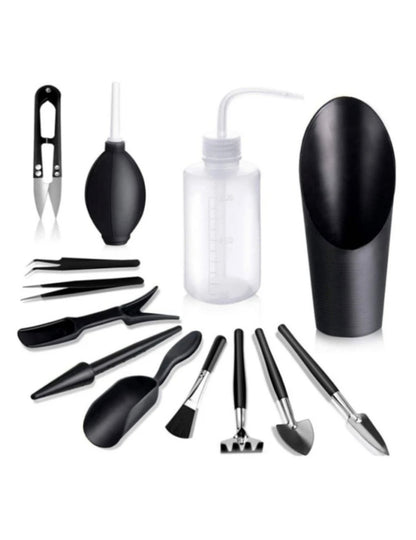 Terrarium Tools - Modern Black Kit