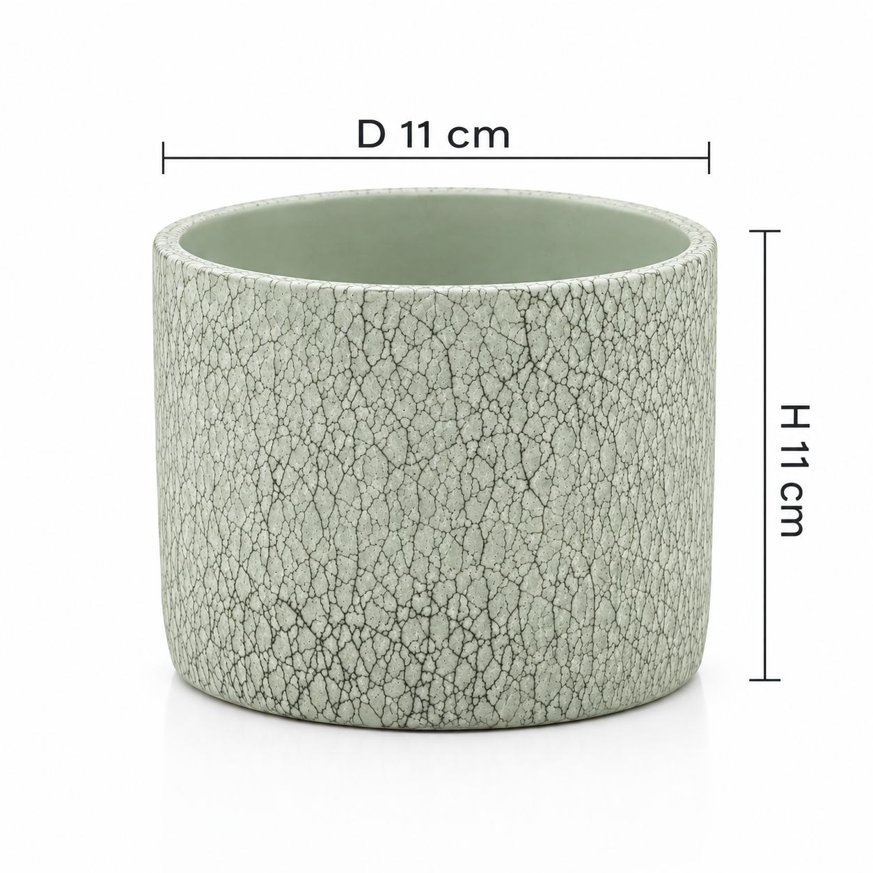 Crackle Stone Pot...