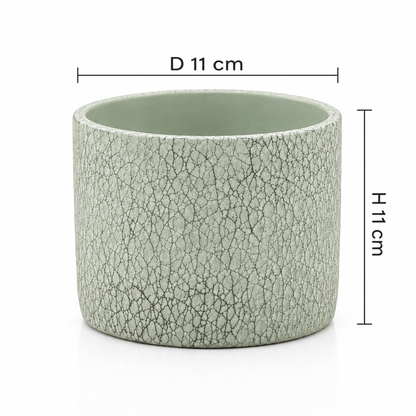 Crackle Stone Pot - أصيص حجر كراكلي