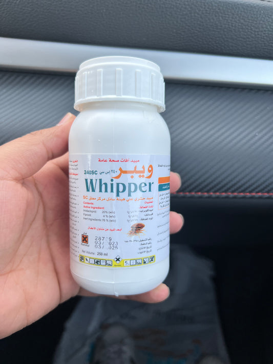 Whipper 240 SC - 250 ml - Pesticide - Temprid